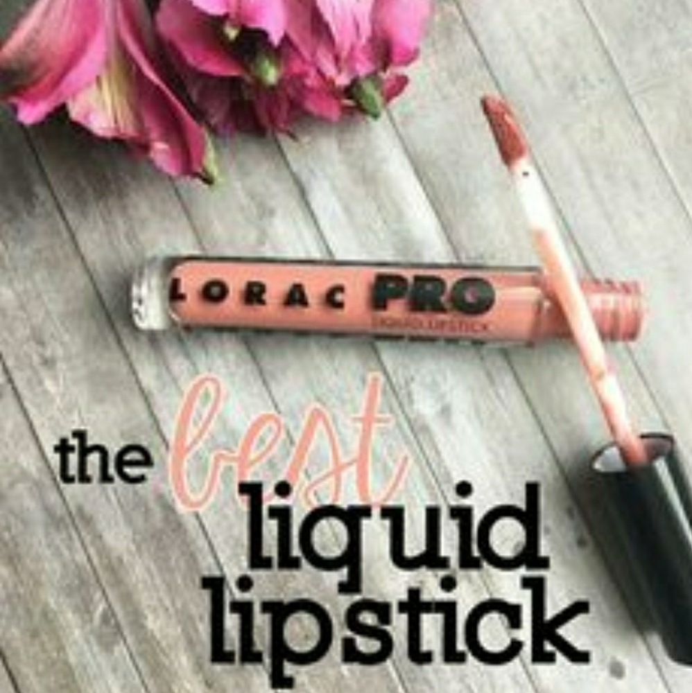 Nib Lorac liquid lipstick in Dusty Rose
